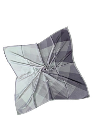 Mısırlı Eşarpları Emprime Sport Kristal Ekose Desenli Eşarp