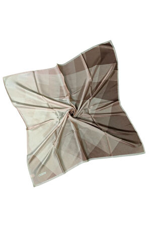 Mısırlı Eşarpları Emprime Sport Kristal Ekose Desenli Eşarp