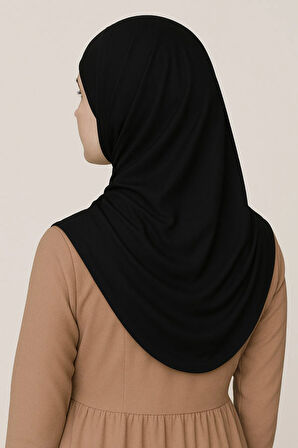 Pileli Tesettür Hijab Hazır Eşarp