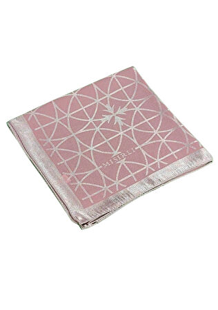 Mısırlı Eşarpları Devore Geometrik Desenli Eşarp