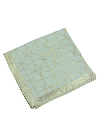 Mısırlı Eşarpları Devore Geometrik Desenli Eşarp