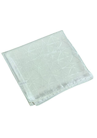 Mısırlı Eşarpları Devore Geometrik Desenli Eşarp