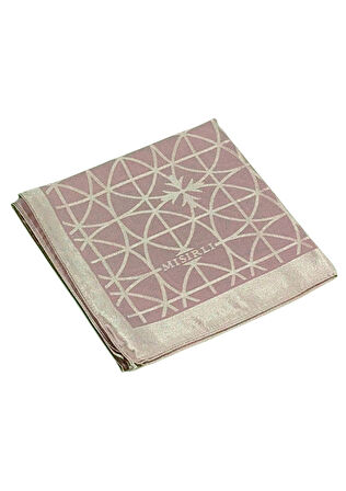 Mısırlı Eşarpları Devore Geometrik Desenli Eşarp