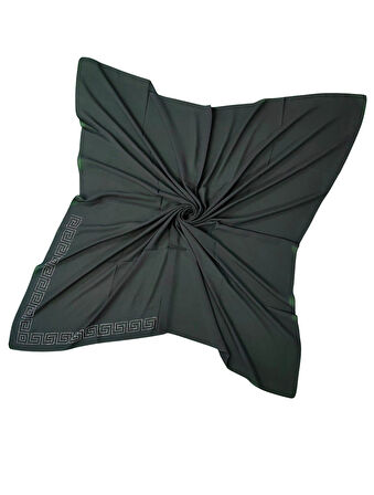 Medine İpeği Abiye Taşlı Eşarp – 110x110 cm