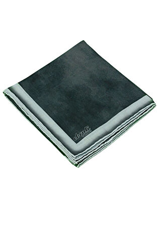 Ebruli Soft Pamuklu Desenli Eşarp - 95x95 cm