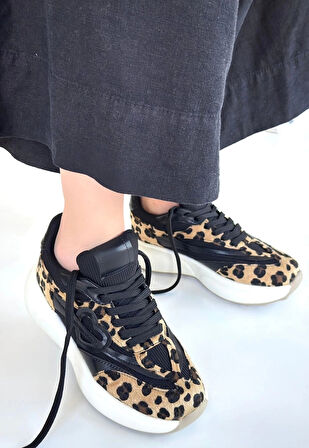 BİÇOMİ Kendy Leopar Nubuk Spor Ayakkabı