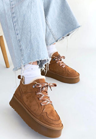 BİÇOMİ Muden Taba Süet Bağcıklı Bot