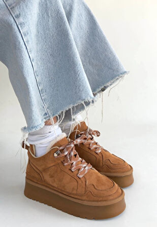 BİÇOMİ Muden Taba Süet Bağcıklı Bot