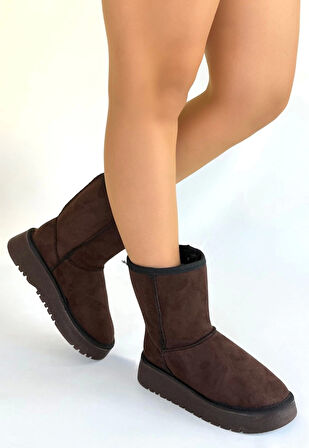 BİÇOMİ Sophia Kahverengi Süet Bot