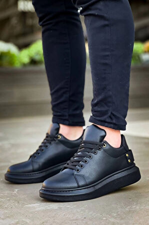 BİÇOMİ KB047  Kuback Kömür Cilt Günlük Erkek  Ayakkabı