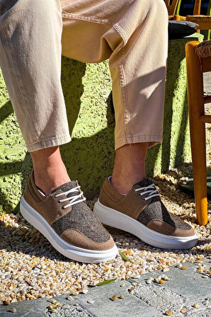 BİÇOMİ KB-042  Kuback  Bağcıklı Taba Günlük Erkek Ayakkabı