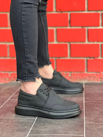 BİÇOMİ KB-042  Kuback Bağcıklı Kömür Günlük Erkek Ayakkabı