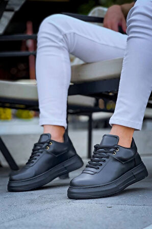 BİÇOMİ KB-X20 Kuback Kömür Cilt  Günlük Erkek Ayakkabı