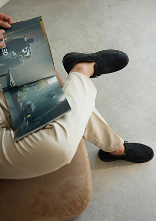 BİÇOMİ KB-KX1 Kuback Lacivert Kürklü Günlük Erkek Ayakkabı