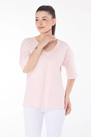 BİÇOMİ T-Shirt Pembe
