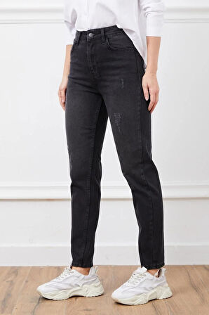 BİÇOMİ Yüksek bel mont jean pantolon