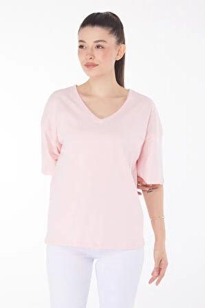 BİÇOMİ T-Shirt Pembe