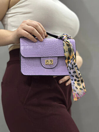 BİÇOMİ Jisse lila cilt çanta