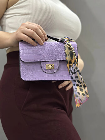 BİÇOMİ Jisse lila cilt çanta