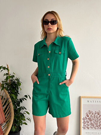 BİÇOMİ Gabardin tulum S24761