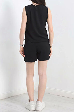 BİÇOMİ Şortlu Ayrobin takım siyah