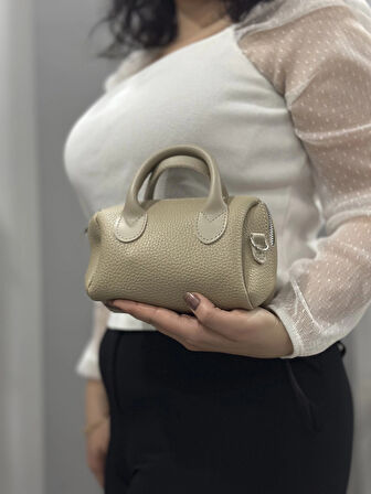 BİÇOMİ Vizon cilt bugo çanta