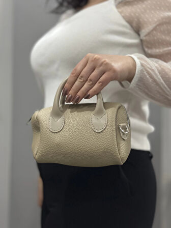 BİÇOMİ Vizon cilt bugo çanta