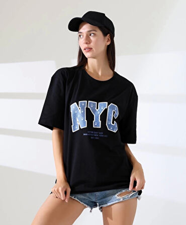 BİÇOMİ Oversize tişört