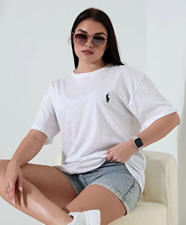 BİÇOMİ Pl nakış işlemeli tişört