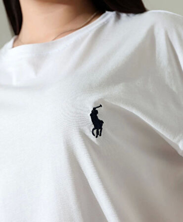 BİÇOMİ Pl nakış işlemeli tişört