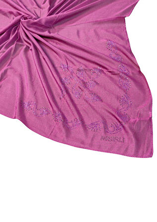 Mısırlı Eşarpları Taşlı Pamuklu Yazma Eşarp - 100x100 cm