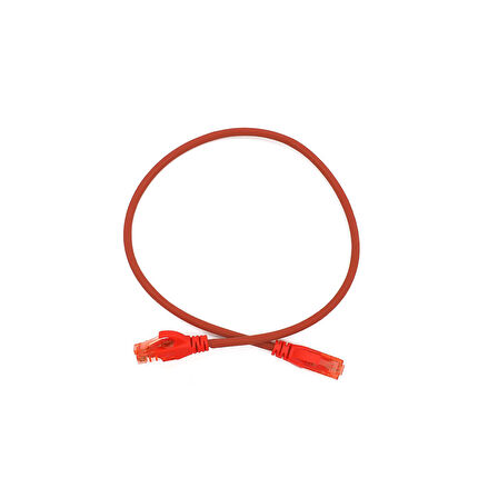 DİGİTUS PATCH CORD UTP CAT6 0.50 MT RED (10'LU PAKET)