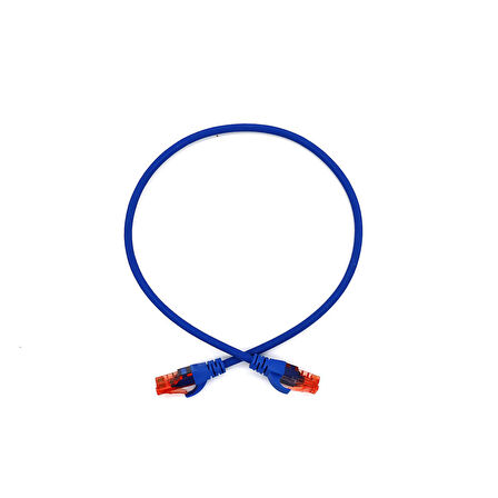 DİGİTUS PATCH CORD UTP CAT6 0.50 MT BLUE (10'LU PAKET)