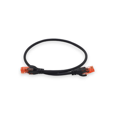 DİGİTUS PATCH CORD UTP CAT6 0.50 MT BLACK (10'LU PAKET)