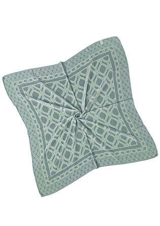 Mısırlı Eşarpları Emprime Krep Desenli Eşarp