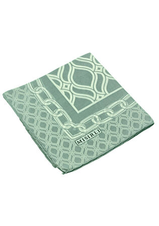 Mısırlı Eşarpları Emprime Krep Desenli Eşarp