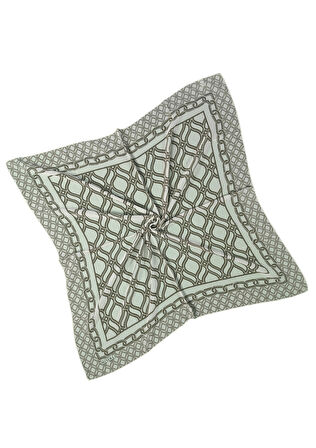 Mısırlı Eşarpları Emprime Krep Desenli Eşarp