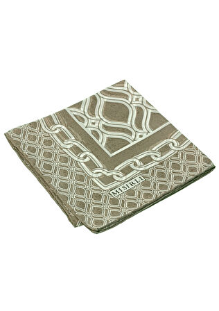 Mısırlı Eşarpları Emprime Krep Desenli Eşarp