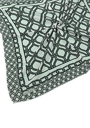 Mısırlı Eşarpları Emprime Krep Desenli Eşarp