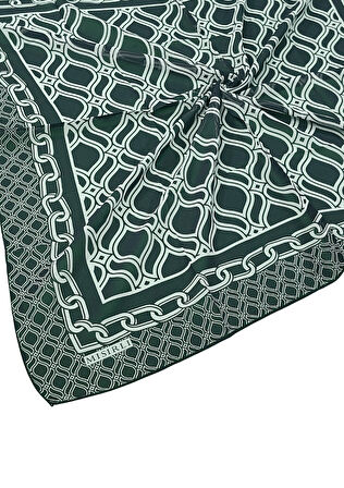 Mısırlı Eşarpları Emprime Krep Desenli Eşarp