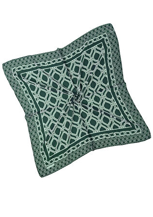 Mısırlı Eşarpları Emprime Krep Desenli Eşarp