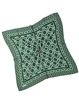 Mısırlı Eşarpları Emprime Krep Desenli Eşarp