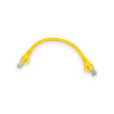 0,20 MT LSZH CAT6 UTP PATCH CORD YELLOW