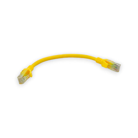 0,20 MT LSZH CAT6 UTP PATCH CORD YELLOW