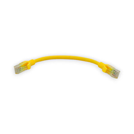 0,20 MT LSZH CAT6 UTP PATCH CORD YELLOW