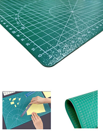 A2 Kesme Matı Cuttıng Mat Patchwork Profosyonel Kesim Tablası - 45x60 cm