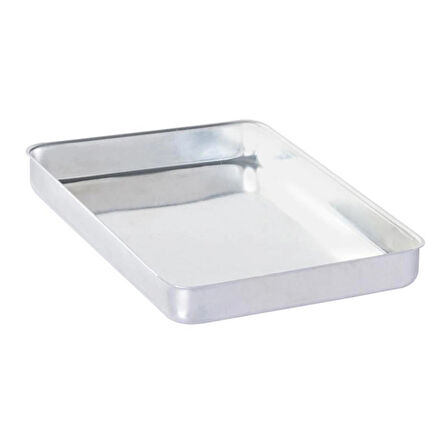 Almetal AL-KBT.20.30.3 Alüminyum Köşeli Baklava Tepsi 20x30x3 cm