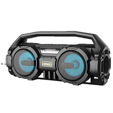 Trend Store Kablosuz Mikrofonlu Bluetooth Hoparlör Karaoke USB AUX Bas FM Radyo TF Müzik Sistemi Stereo 
