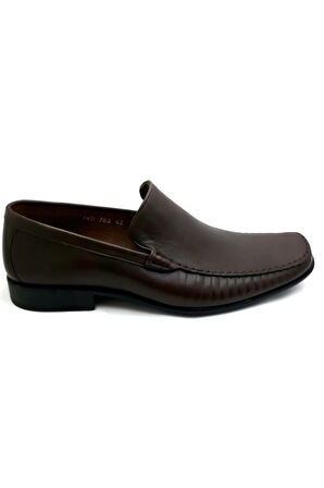 785 Erkek Kahve Mevsimlik Poli Taban Deri Ayakkabı
