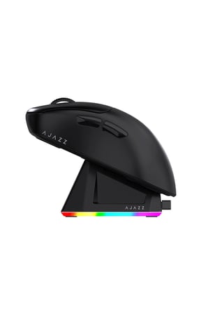AJ179P MC 3 Modlu 1000Hz 12.000 Dpı Manyetik Şarj Istasyonlu Paw3311 Optik Sensör Gaming Mouse